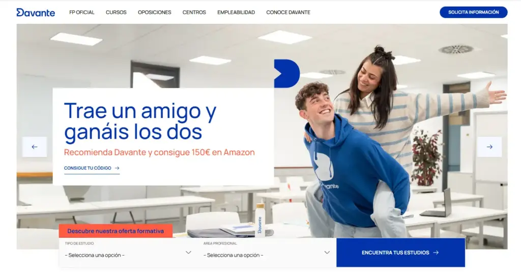 Programa formativo del curso inmobiliario de Davante