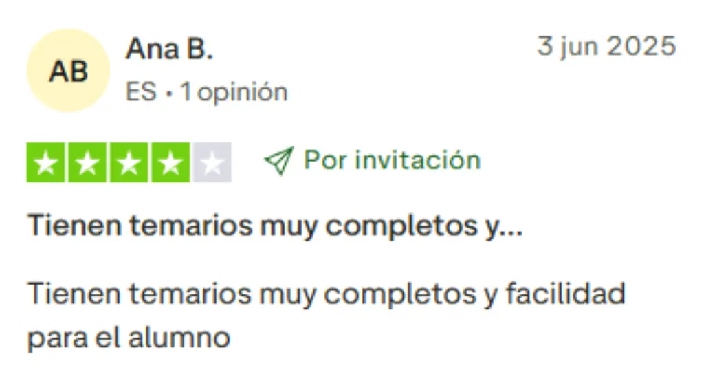 Reseña de un alumno sobre el curso de Euroinnova