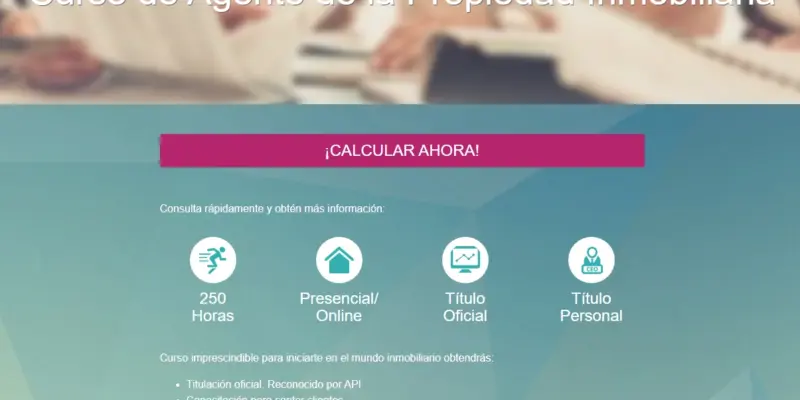 Curso de agente inmobiliario de Tago Estudios